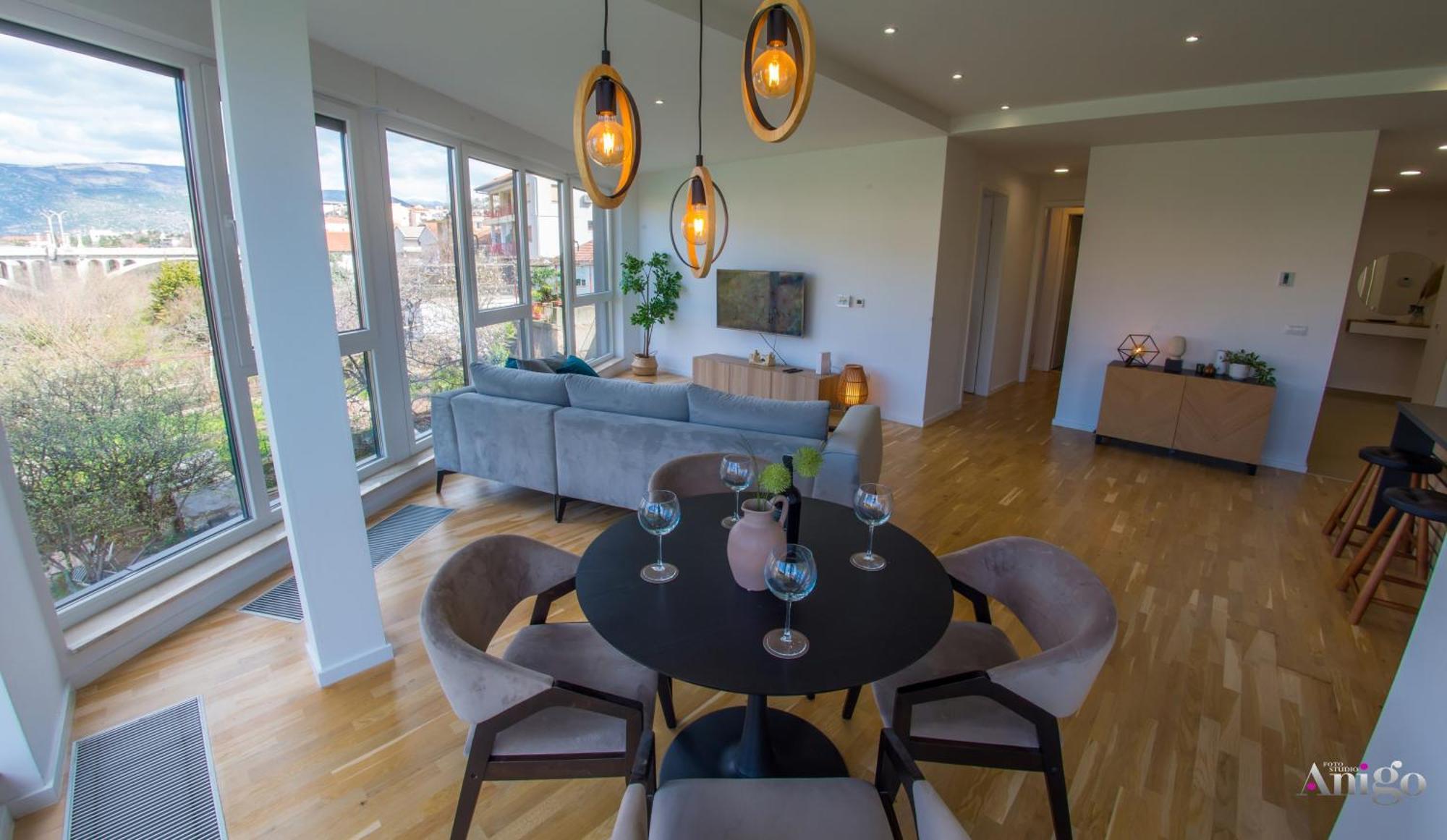 Apartment Vista Neretva 莫斯塔尔 外观 照片