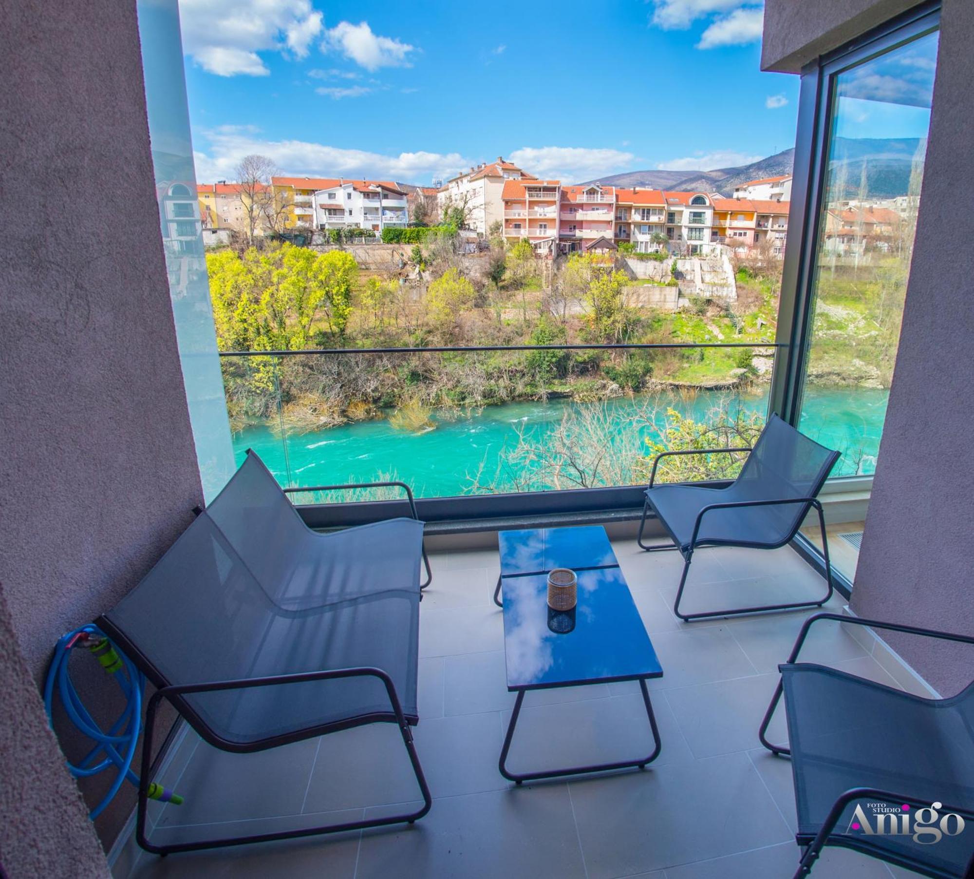 Apartment Vista Neretva 莫斯塔尔 外观 照片