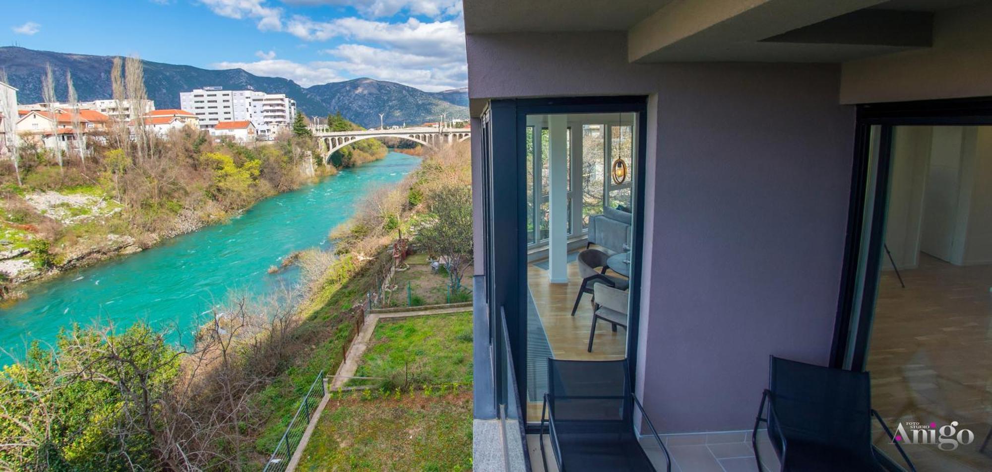 Apartment Vista Neretva 莫斯塔尔 外观 照片